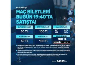 Adana Demirspor - Kasımpaşa maçının biletleri satışta